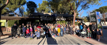 Jornada de convivencia navideña y respiro familiar en el Zoo de Madrid